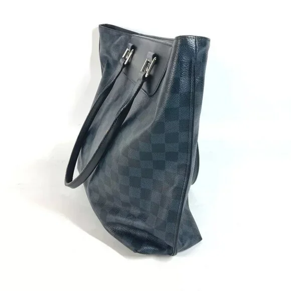 LOUIS VUITTON N41397 Damier Cobalt Cabas Voyage Bag Shoulder Bag Tote Bag